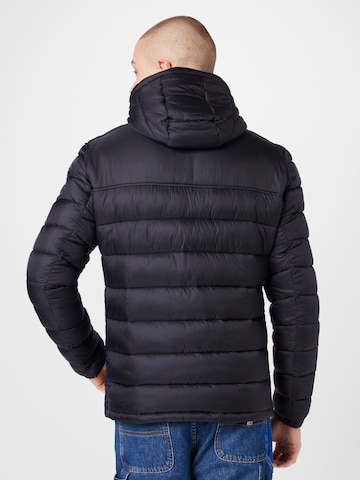 STRELLSON Winter Jacket in Black