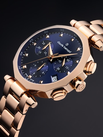 Claude Bernard Analoguhr 'Dress Code Chronograph' in Blau