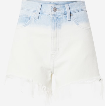 LEVI'S ® Jeans 'High Waisted Mom Short' in Wit: voorkant