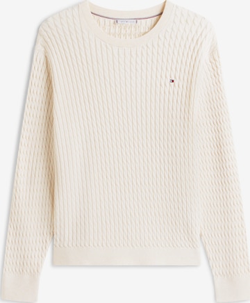 Tommy Hilfiger Curve Pulover | bež barva: sprednja stran