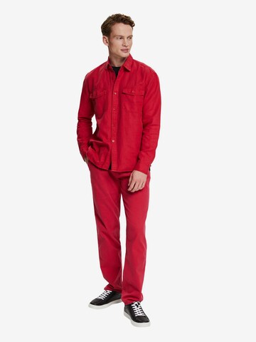 ESPRIT Regular Fit Hemd in Rot