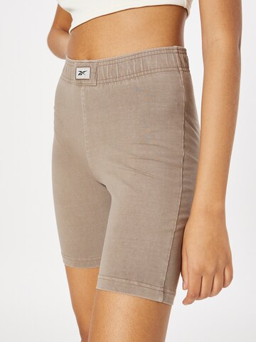 Reebok Skinny Legíny – šedá
