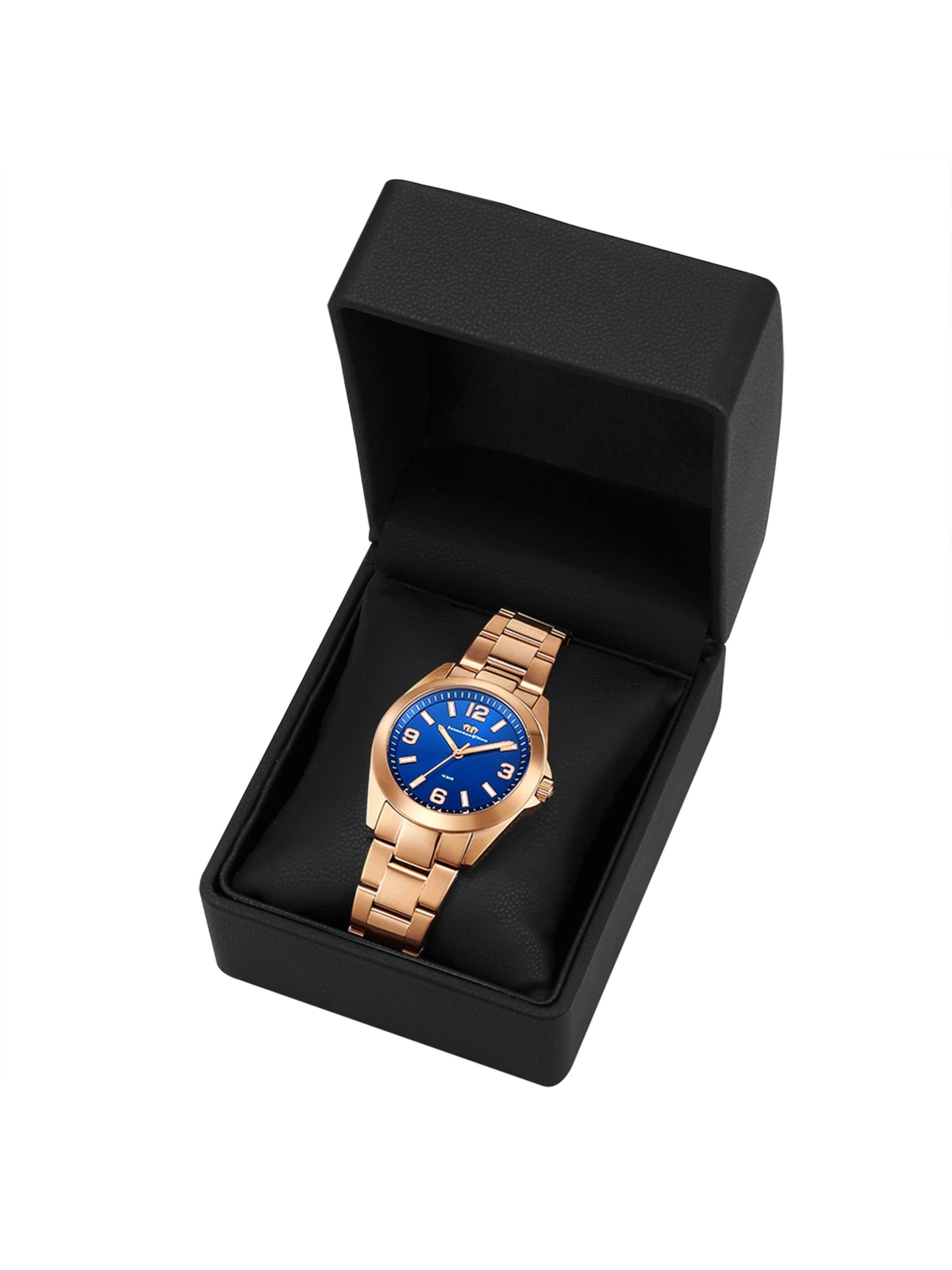 Rhodenwald & Söhne - Reloj analógico en oro