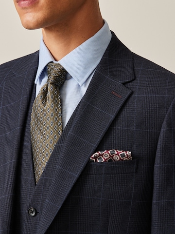 Coupe slim Veste de costume 'Prince-of-Wales' Next en bleu