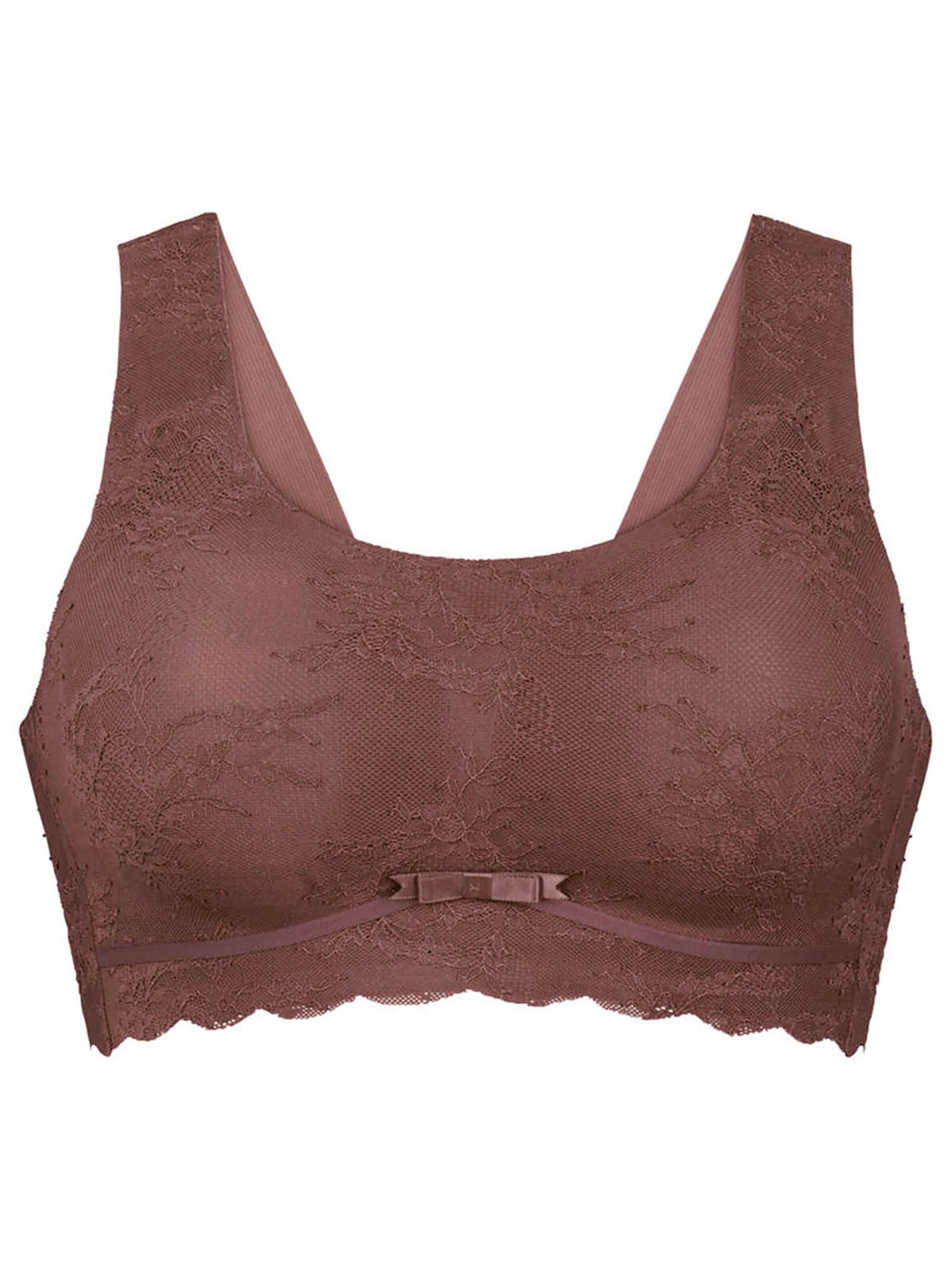ANITA Bodice 'Essentials Lace' in Purple: front