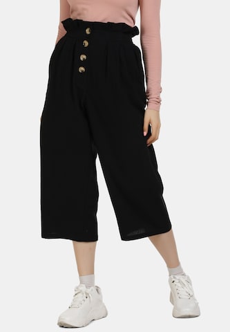 MYMO Loose fit Pants in Black: front