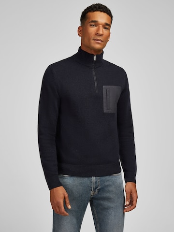 HECHTER PARIS Pullover in Blau: Vorderseite