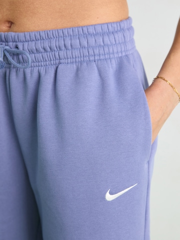 Effilé Pantalon 'Phoenix Fleece' Nike Sportswear en bleu