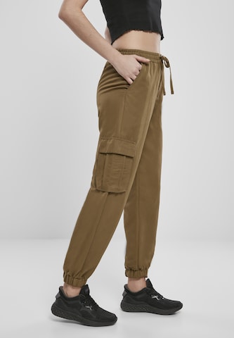 Urban Classics Tapered Cargohose in Grün