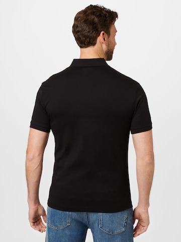 Hackett London قميص 'ESSENTIAL' بلون أسود