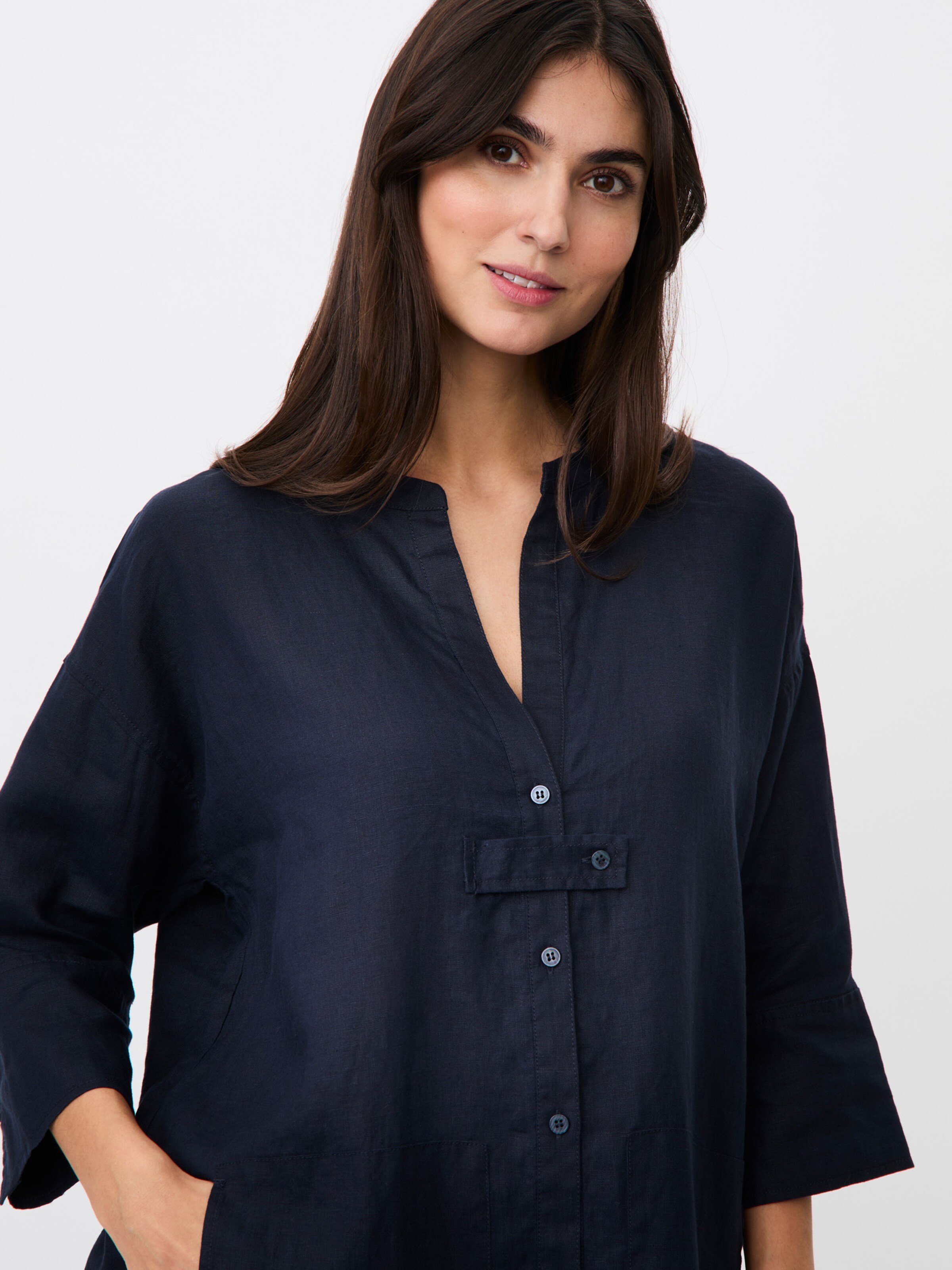 Robe-chemise 'Genoveva' Masai en bleu
