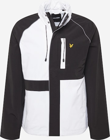 Veste mi-saison Lyle & Scott en blanc : devant