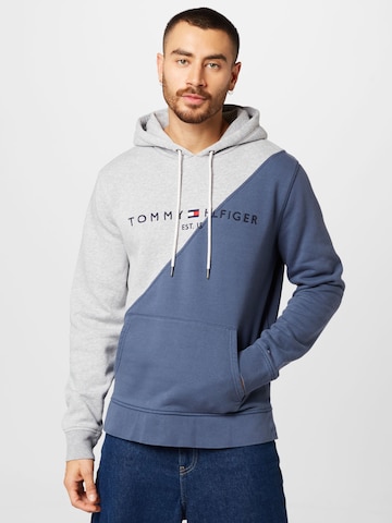 Tommy Jeans Sweatshirt in Blue: front