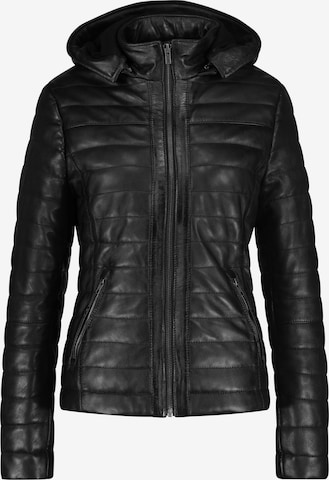 URBAN 5884® Between-Season Jacket 'Bella' in Black: front