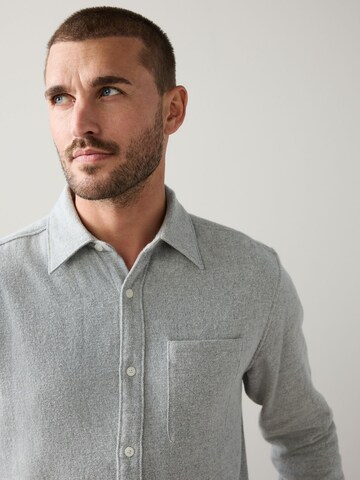 Next Regular Fit Hemd in Grau