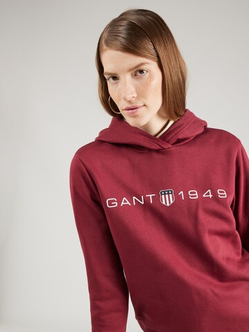 GANT Sweatshirt i rød