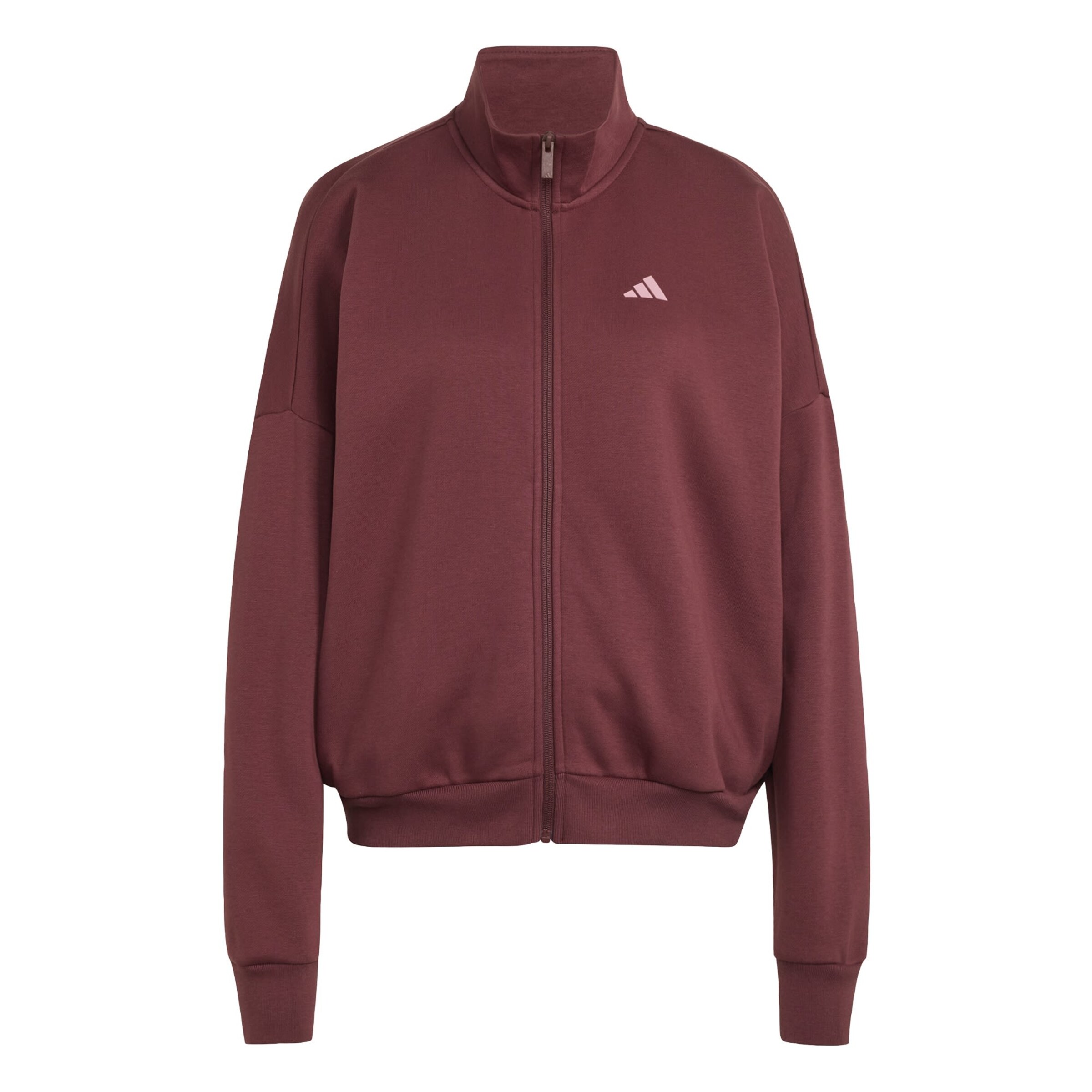 ADIDAS SPORTSWEAR Sportief sweatvest 'Studio' in Rood: voorkant