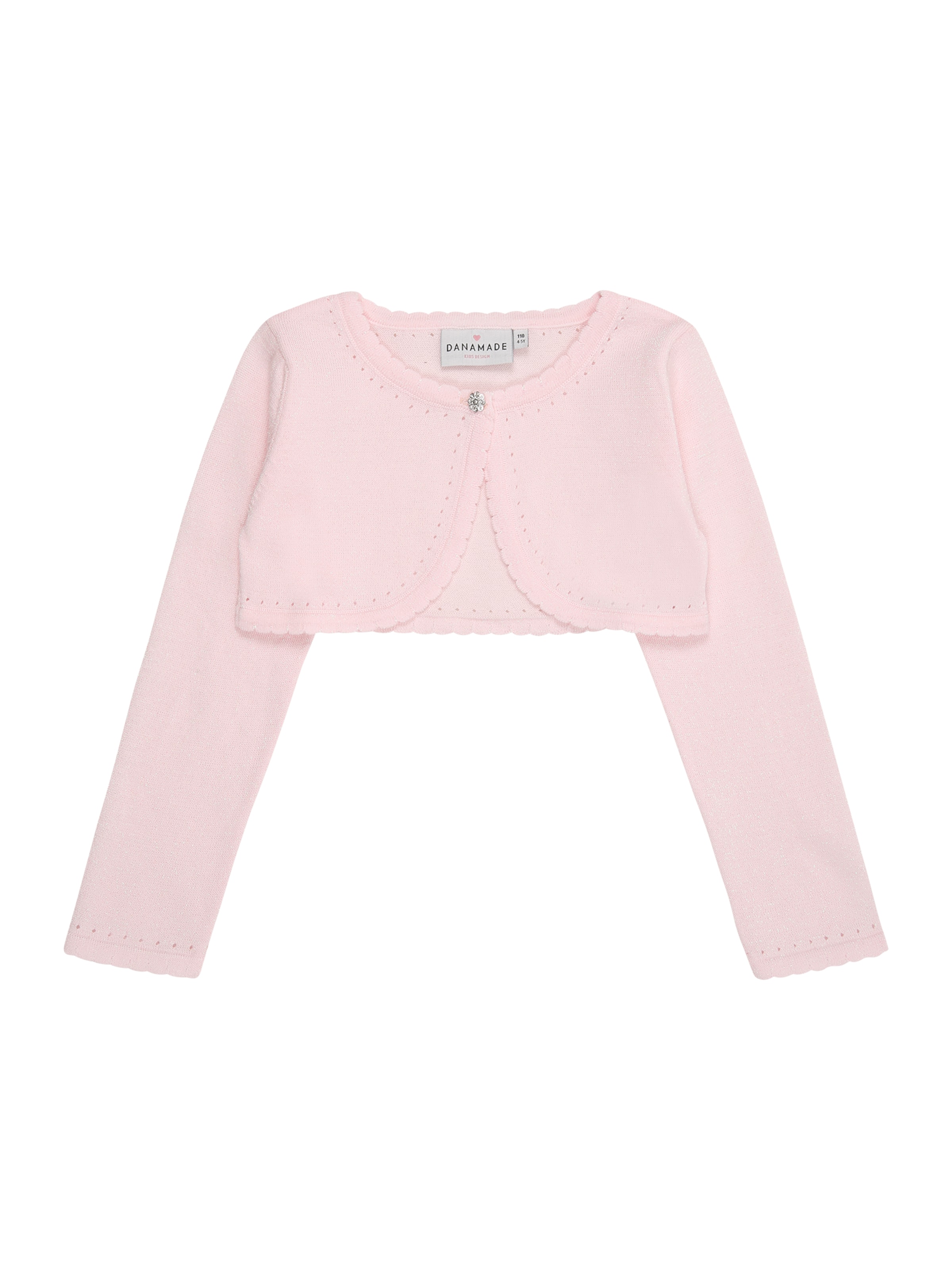 Danamade Knit cardigan in Pink: front