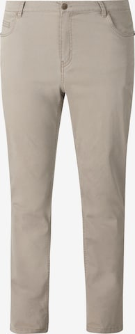 Charles Colby Loose fit Pants ' Baron Falconer ' in Beige: front