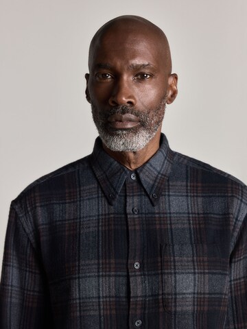 Next Regular fit Button Up Shirt in Black