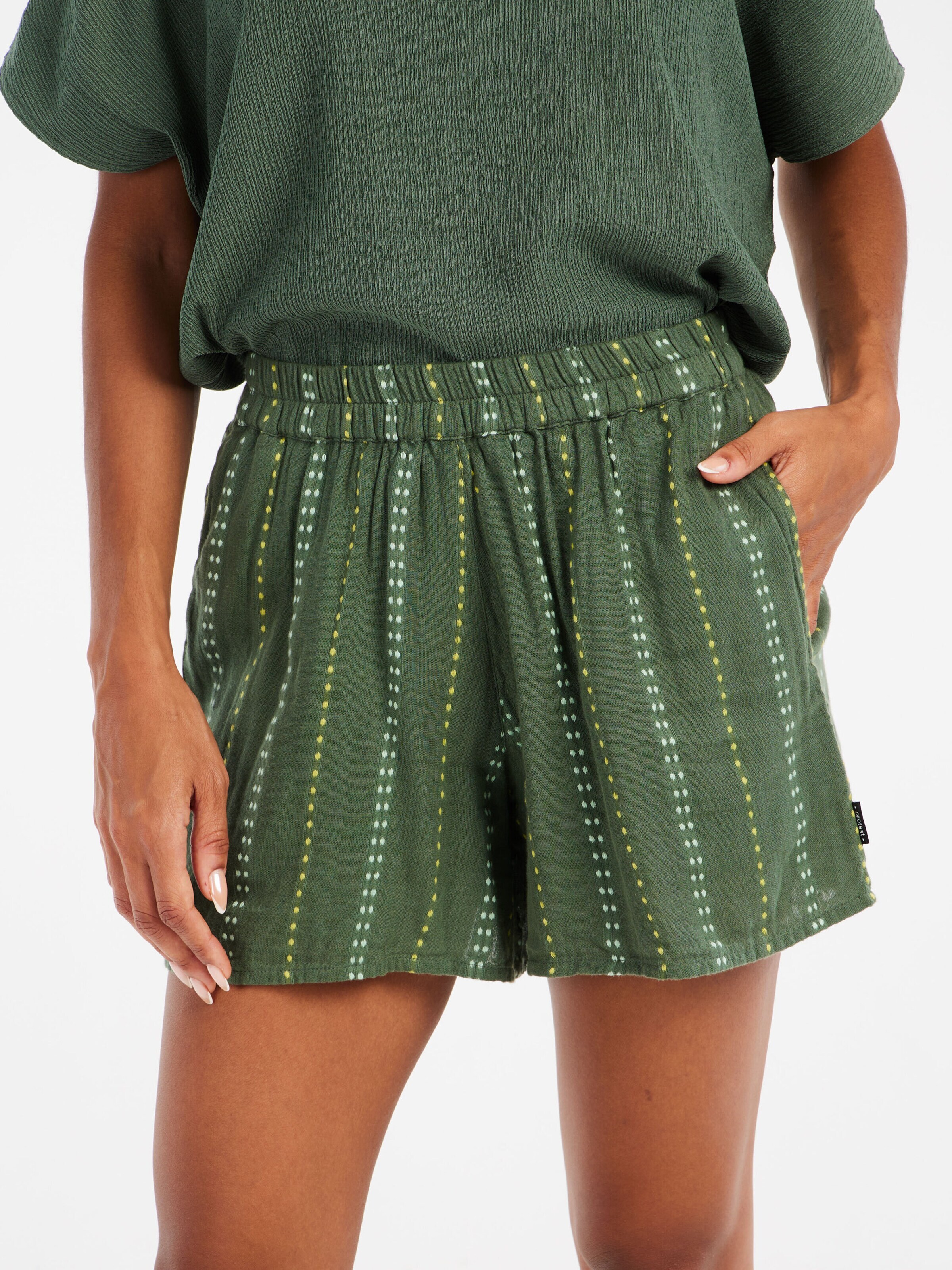 PROTEST Loose fit Pants 'PRTBanis' in Green