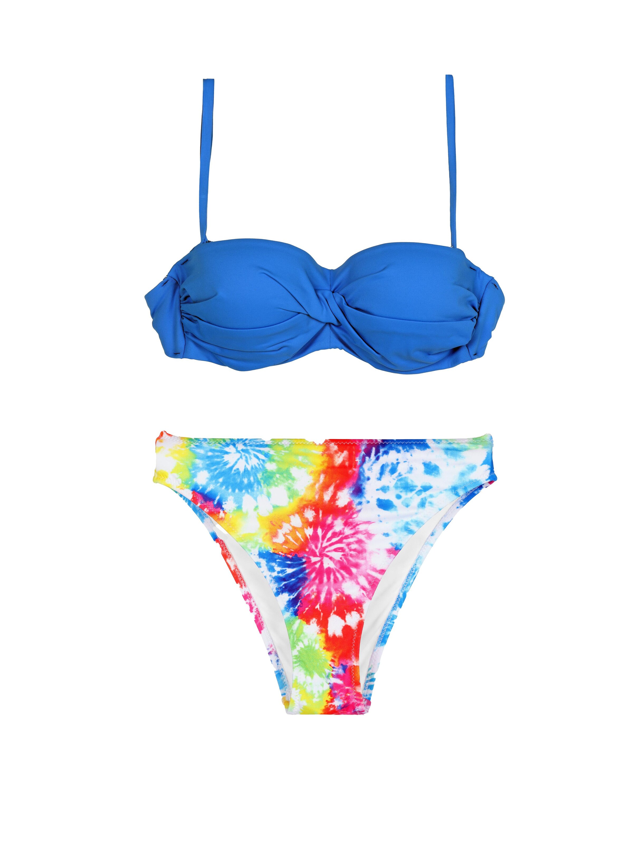 Lady Etna Bandeau Badeanzug 'Alice-26/W 702C'‌‌‌‌‌‌ in Blau: Vorderseite