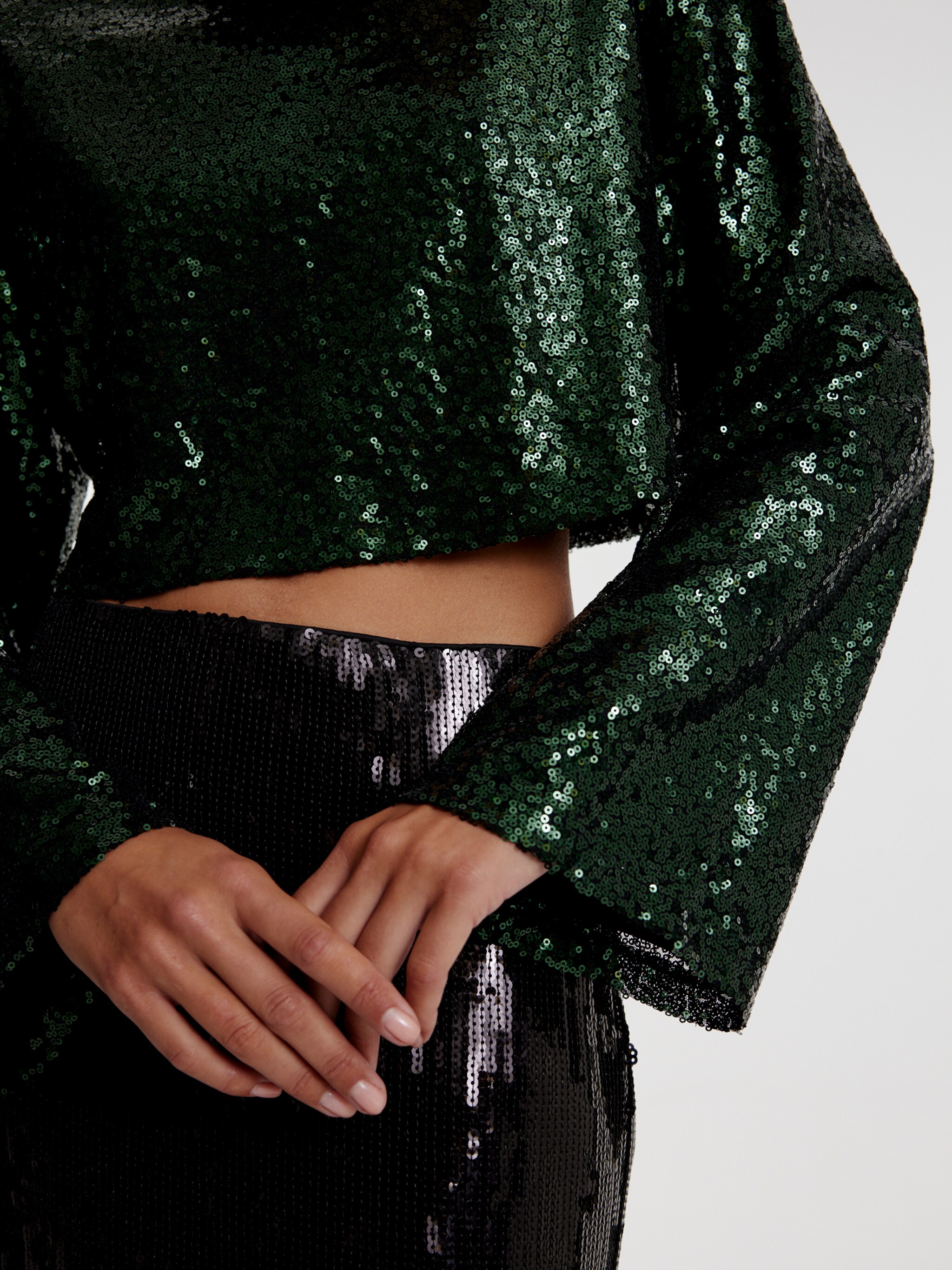 EDITED Producten Shirt ' Nyala' Groen