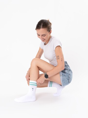 Occulto Sports socks 'Summer' in Blue