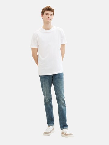 TOM TAILOR Tapered Jeans i blå