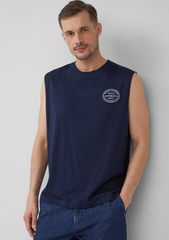 s.Oliver Shirt in Blauw: voorkant