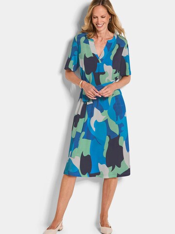 Goldner Kleid in Blau