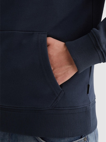 PME Legend Sweatshirt 'PME LEGEND - Hoodie with kangaroo pocket and badge' in Blauw