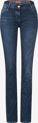CECIL Slimfit Jeans 'Scarlett' in Blau: predná strana