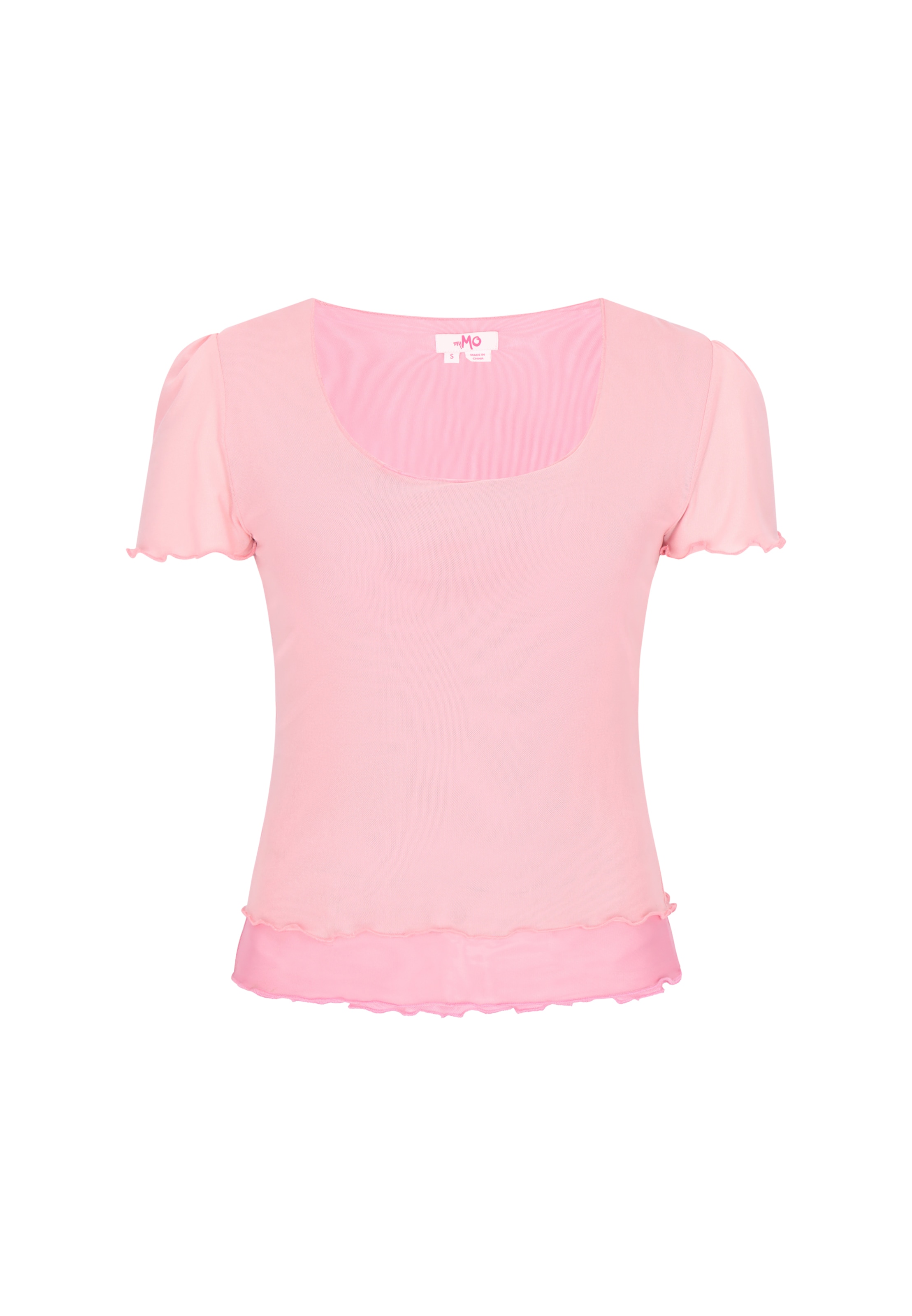 MYMO Blouse in Pink: front