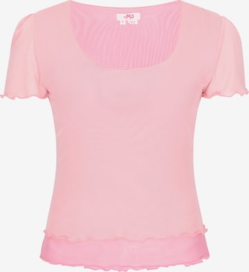 MYMO - Blusa en rosa: frente