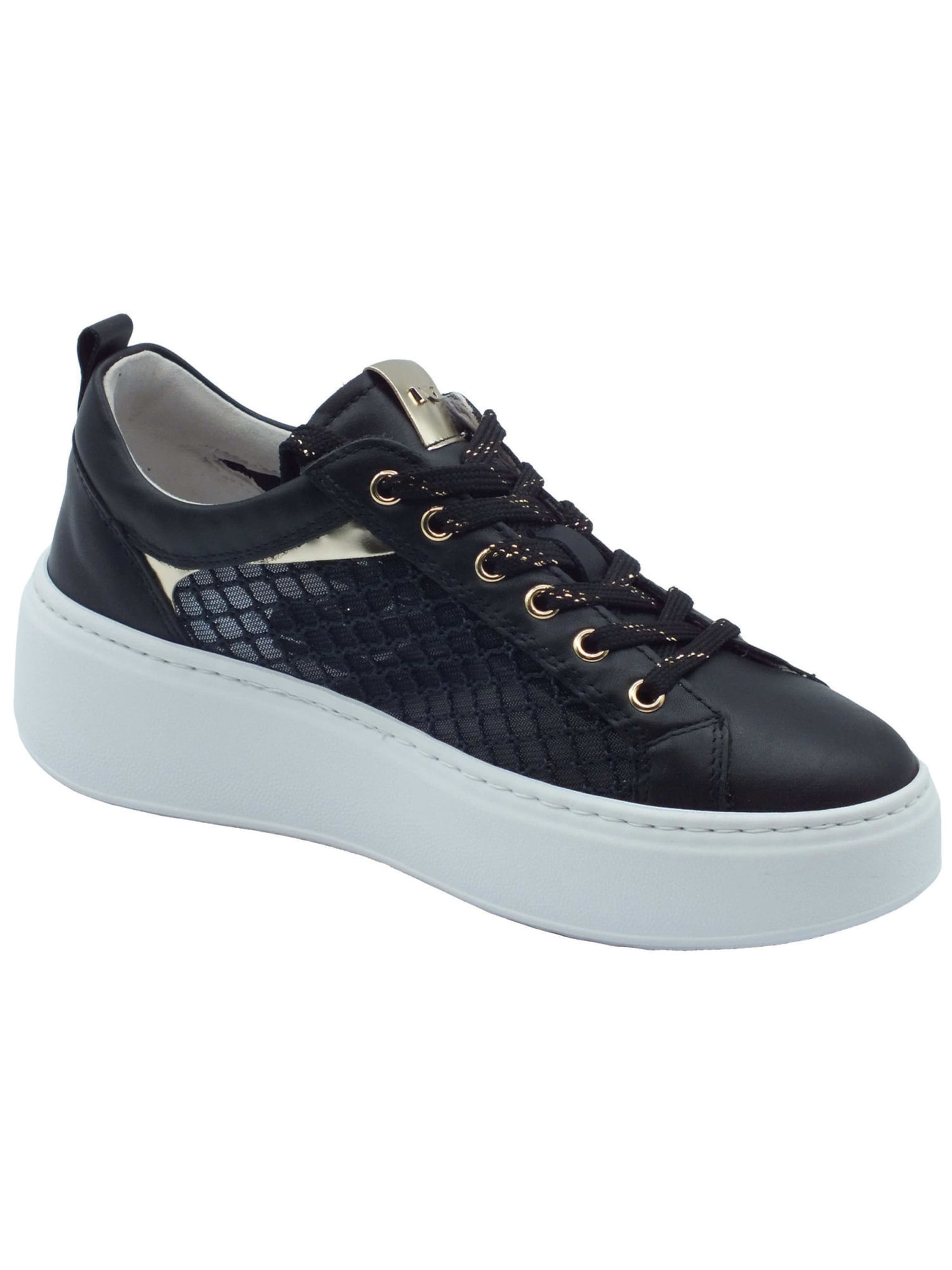 Nero Giardini Platform trainers in Black