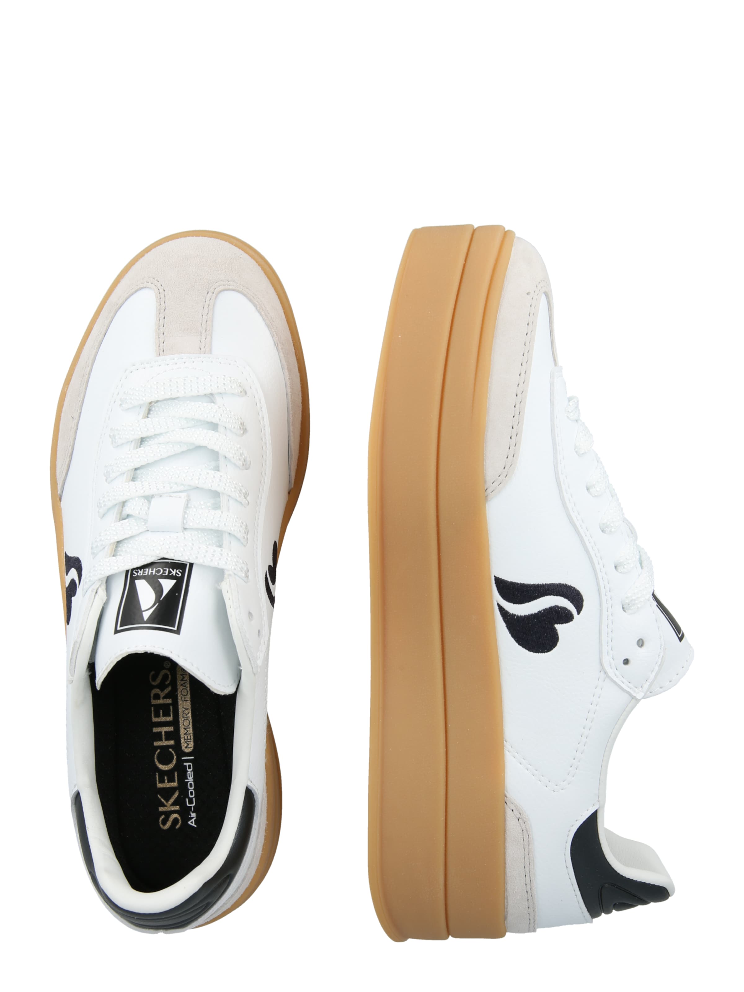 Baskets basses 'ACADEMY' SKECHERS en blanc