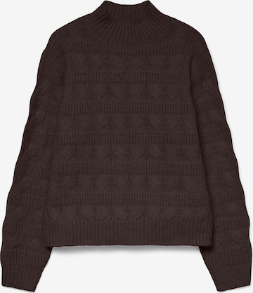 Pull-over 'VMVirgo' VERO MODA en marron : devant