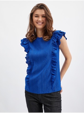 Orsay Blouse in Blue: front