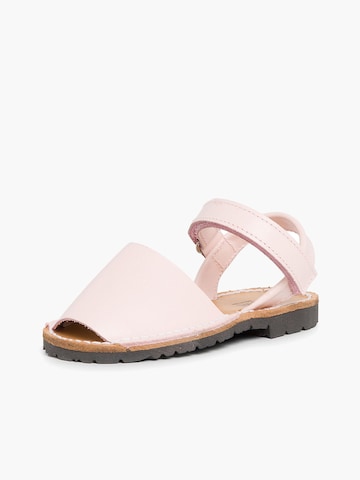 Sandalo di Pisamonas in rosa: frontale