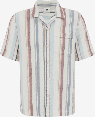 Marškiniai iš WE Fashion, spalva – mėlyna / šviesiai mėlyna / raudona / balta, Prekių apžvalga