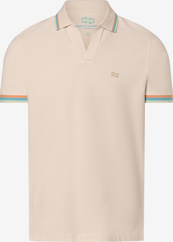 T-Shirt Finshley & Harding London en beige : devant