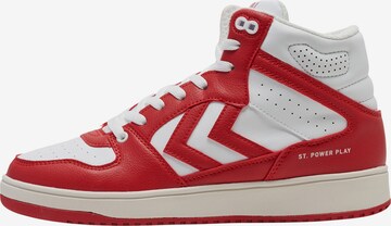 Hummel Sneakers hoog in Wit: voorkant