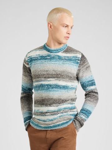 GARCIA Sweater in Blue: front