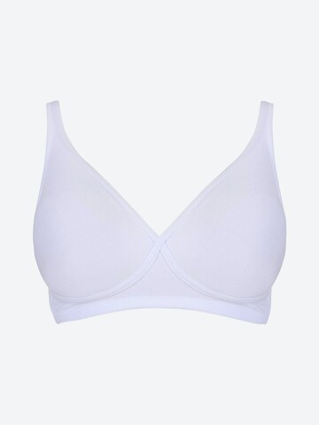 Spiman T-shirt Bra '2177' in White: front