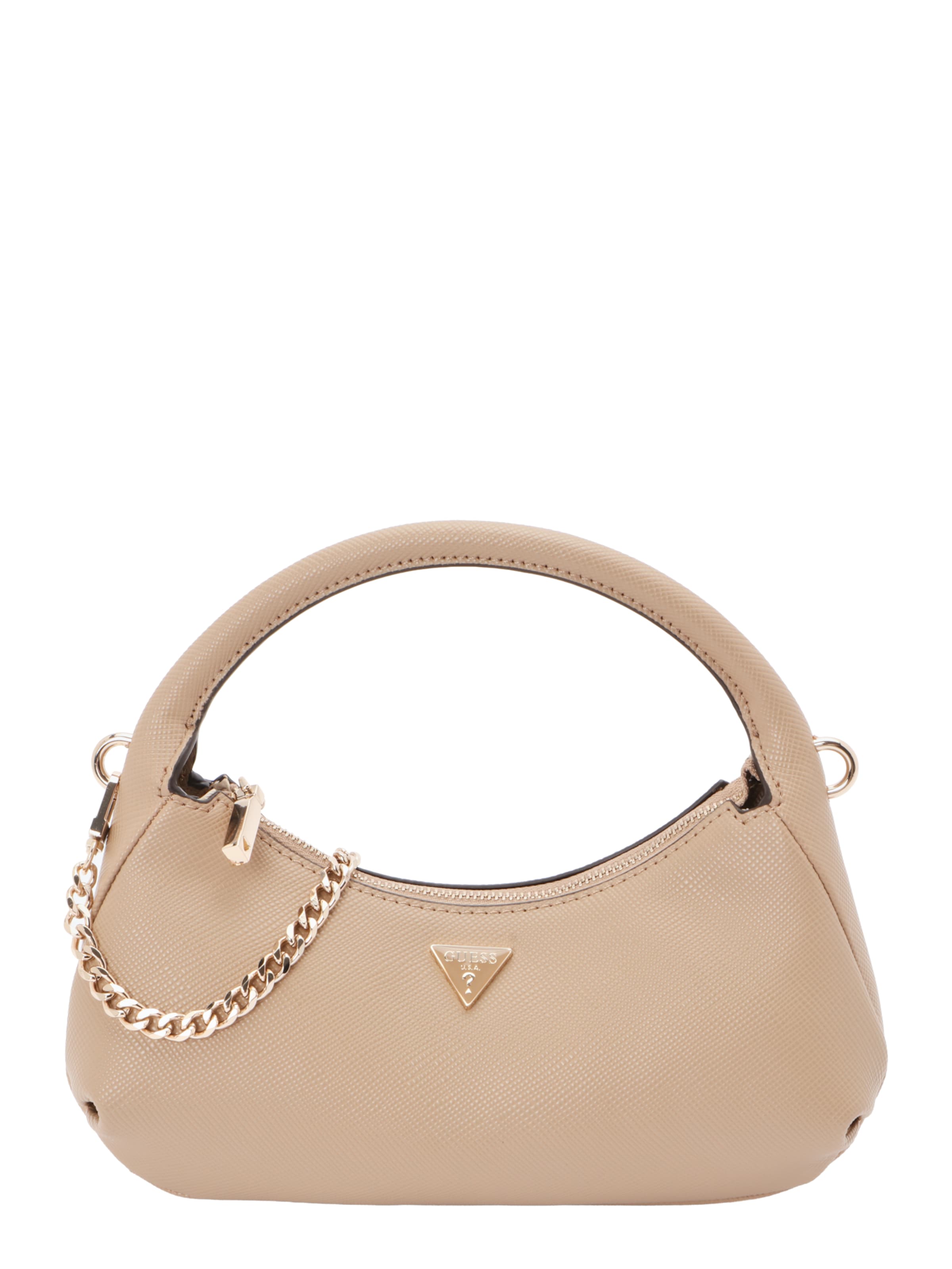 GUESS Olkalaukku 'GILDA' värissä beige: etupuoli