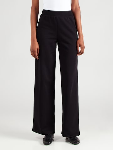 Wide leg Pantaloni 'Nanda' di EDITED in nero: frontale