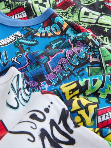 Next - Camiseta 'Minecraft' en azul