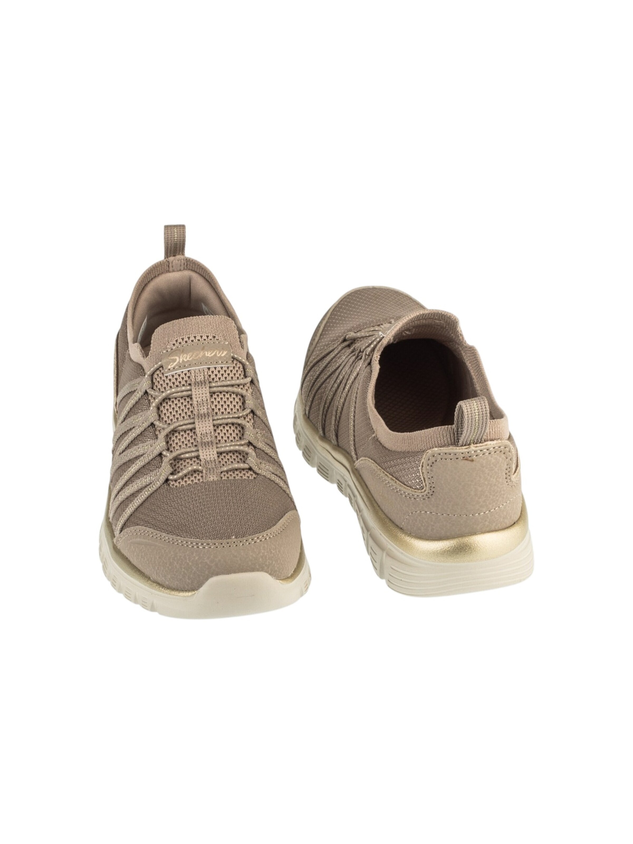 SKECHERS Sneakers laag 'Skechers Graceful - Purecrush' in Bruin