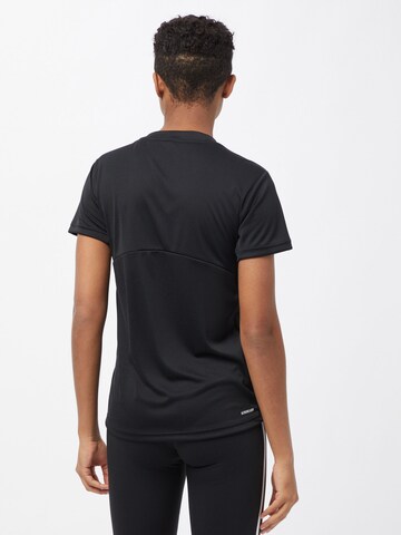 ADIDAS SPORTSWEAR Sportshirt 'Primeblue Designed 2 Move Logo' in Schwarz